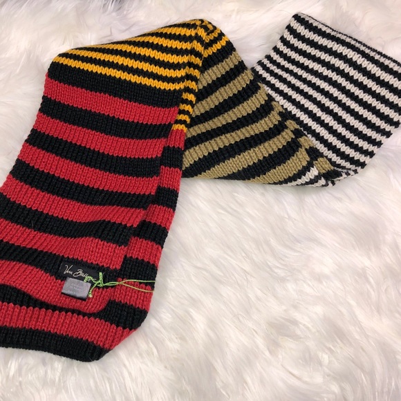 Vera Bradley NWT Knit Striped Rectangle Scarf - Picture 4 of 5
